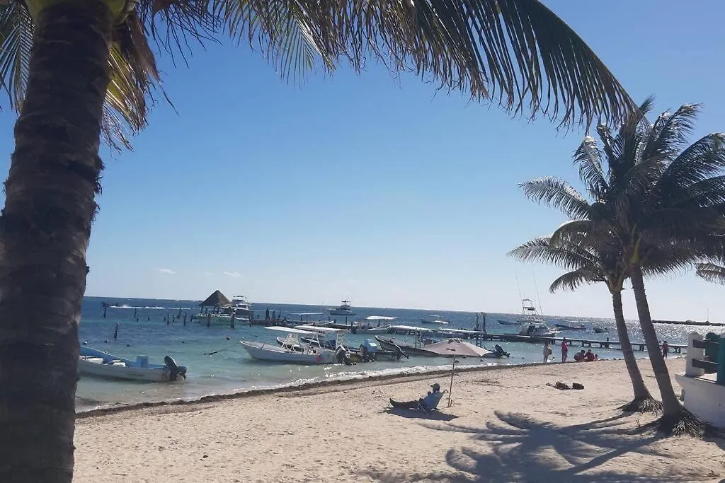 Departamento Bonito Y Comodo Con Alberca Planta Baja Puerto Morelos 0*,