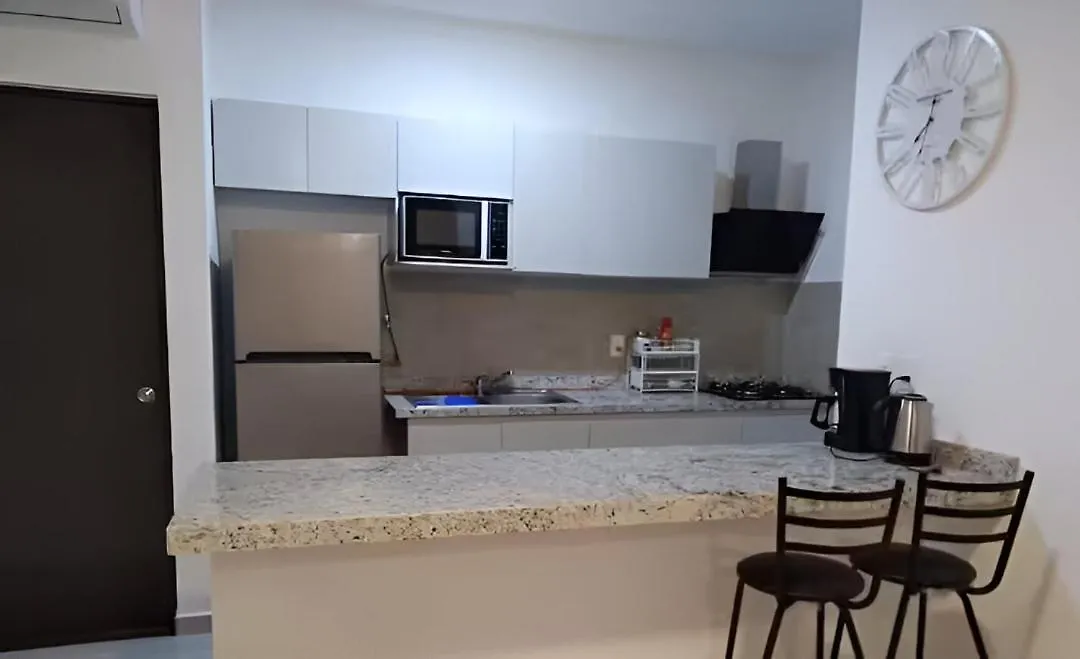 Apartment Departamento Bonito Y Comodo Con Alberca Planta Baja Puerto Morelos